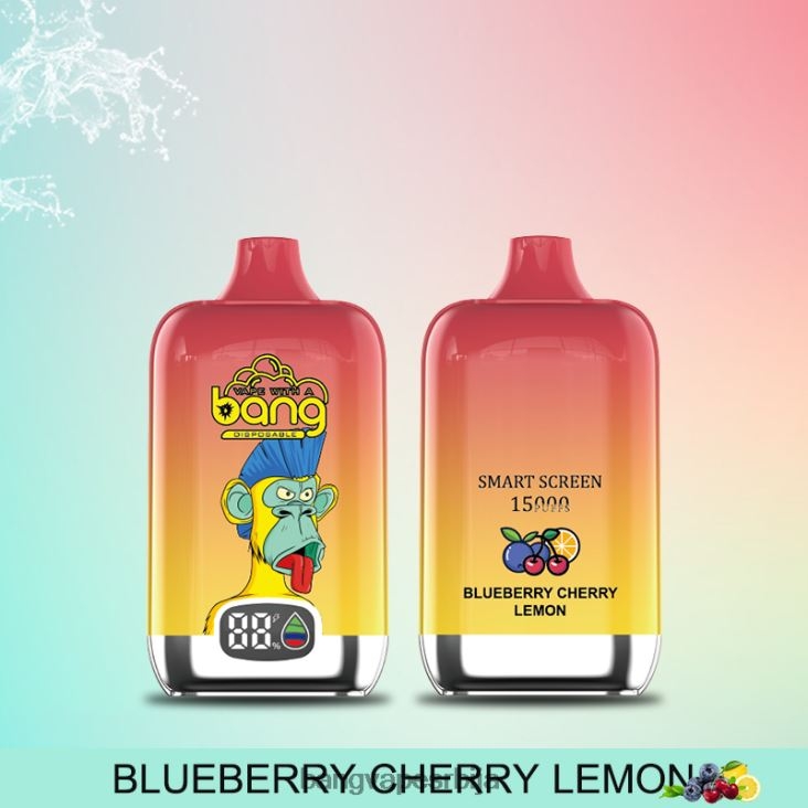 Bang Vape Digital Smart Screen 15000 удисаја 25мл 2V40JV11 за једнократну употребу Bang Vape srbija