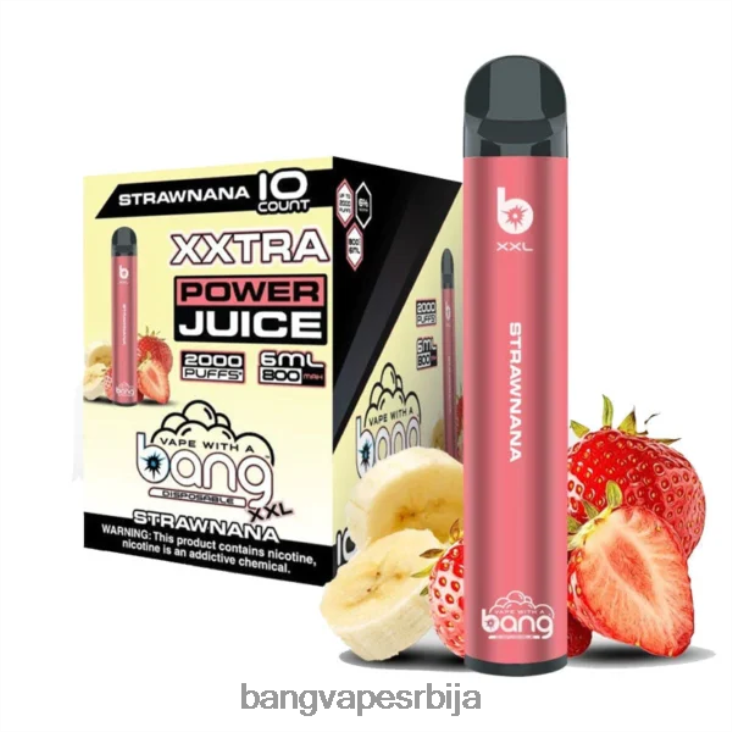 Bang Vape XXL 2000 пуффс 2V40JV25 стравнана vape gang vape