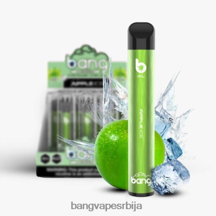 Bang Vape XL за једнократну употребу 2V40JV27 лед од јабуке Bang Vape shop