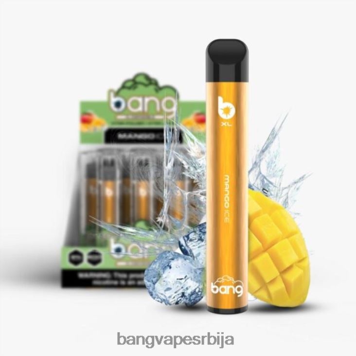 Bang Vape XL за једнократну употребу 2V40JV31 лед од манга Bang Vape srbija