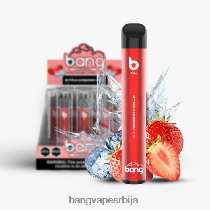 Bang Vape XL за једнократну употребу 2V40JV34 лед од јагоде vape gang disposables