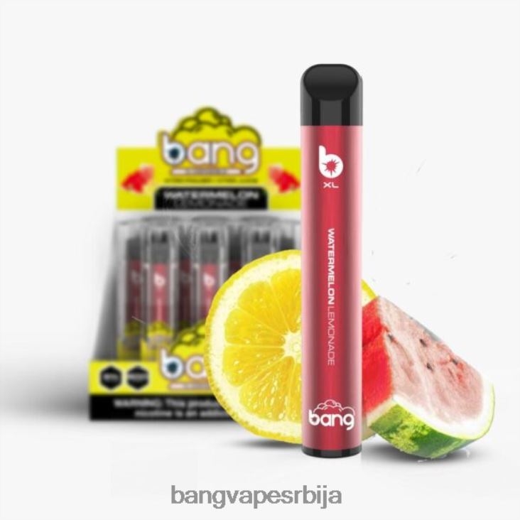 Bang Vape XL за једнократну употребу 2V40JV36 лимунада од лубенице Bang Vape disposable