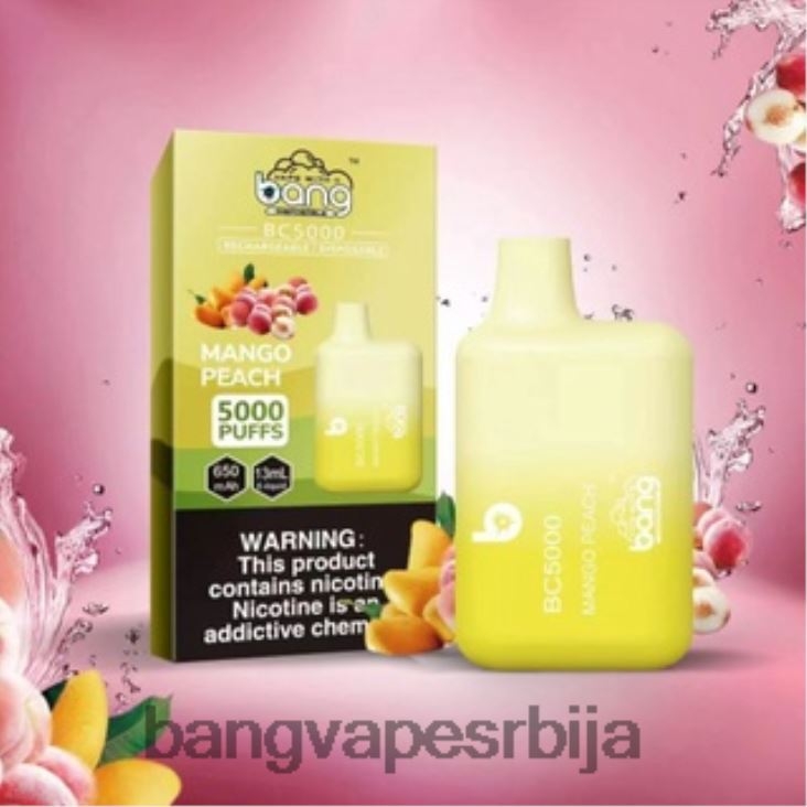 Bang Vape Box BC5000 5% ниц 5000 пуффс пен типе-ц пуњива 2V40JV9 за једнократну употребу bang disposable vape review