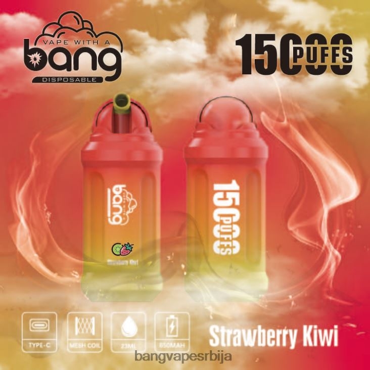 Bang Vape 15000 пуффс 2V40JV1 за једнократну употребу Bang Vape srbija