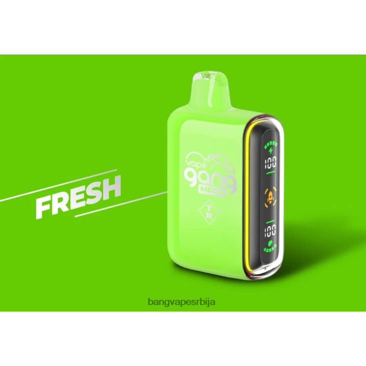 Vape Gang MEGA 20.000 пуффс вапе за једнократну употребу (кутија од 5) 2V40JV53 свеже vape gang srbija